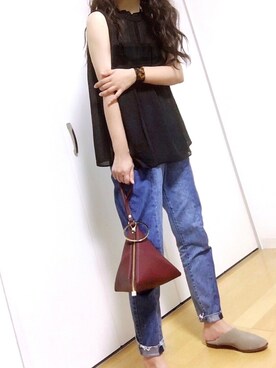 めるもさん（レディース・158cm）の夏コーディネート