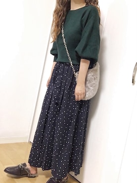 めるもさん（レディース・158cm）の秋コーディネート