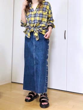 めるもさん（レディース・158cm）の夏コーディネート