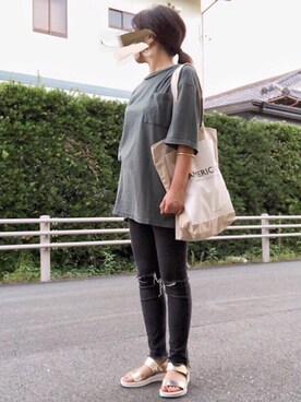 めるもさん(レディース・158cm)の夏コーディネート