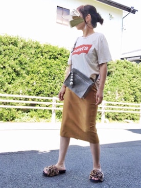 「プチプラミックス」｜めるもさん（レディース・158cm）の夏コーディネート