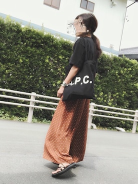 めるもさん（レディース・158cm）の秋コーディネート