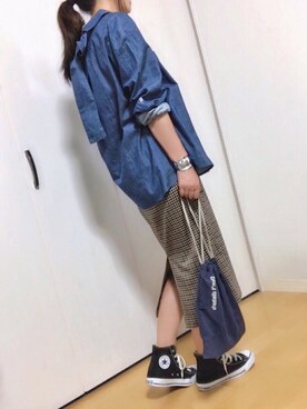 めるもさん（レディース・158cm）の秋コーディネート