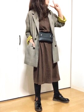 めるもさん(レディース・158cm)の秋コーディネート