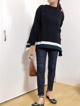 めるもさん（レディース・158cm）の秋コーディネート