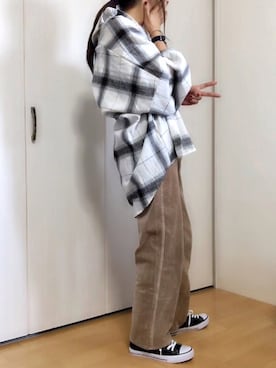 「プチプラミックス」｜めるもさん（レディース・158cm）の秋コーディネート