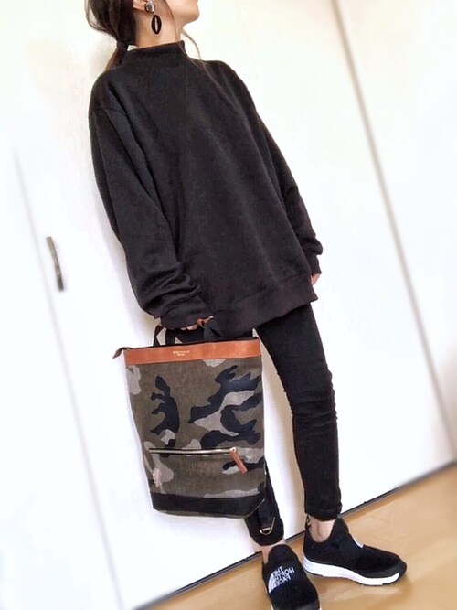 めるも Guのスウェットを使ったコーディネート Wear