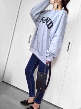めるもさん（レディース・158cm）の秋コーディネート