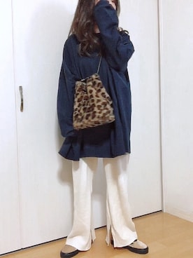 めるもさん（レディース・158cm）の秋コーディネート