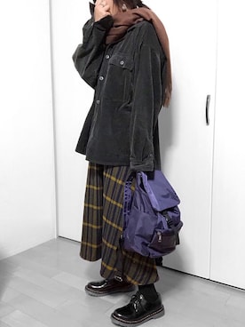 めるもさん（レディース・158cm）の冬コーディネート