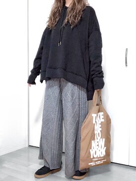 めるもさん（レディース・158cm）の冬コーディネート