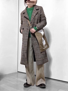 めるもさん（レディース・158cm）の冬コーディネート