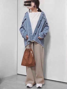 めるもさん(レディース・158cm)の冬コーディネート
