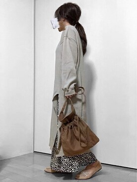 めるもさん（レディース・158cm）の冬コーディネート