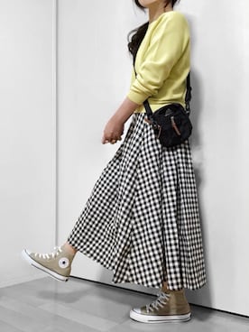 「ノーリーズ」｜めるもさん（レディース・158cm）の春コーディネート