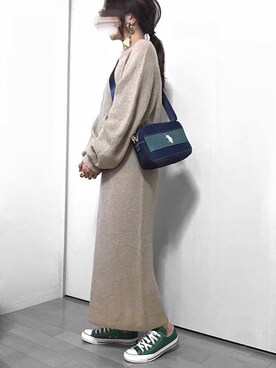 「プチプラミックス」｜めるもさん（レディース・158cm）の春コーディネート