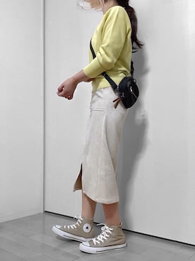 「ノーリーズ」｜めるもさん（レディース・158cm）の春コーディネート