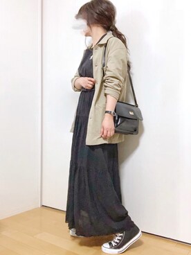 「プチプラミックス」｜めるもさん（レディース・158cm）の春コーディネート