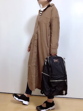 めるもさん（レディース・158cm）の春コーディネート