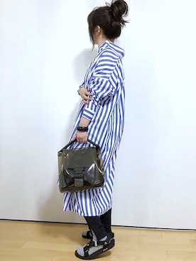 「プチプラミックス」｜めるもさん（レディース・158cm）の春コーディネート