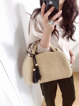 めるもさん（レディース・158cm）の春コーディネート