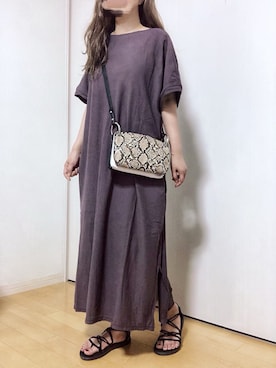 「Teva（テバ）の＜TEVA（テバ）＞∴VOYA INFINITY ボヤインフィニティ サンダル ◆（サンダル）」を使った、めるもさん（レディース・158cm）の春コーディネート