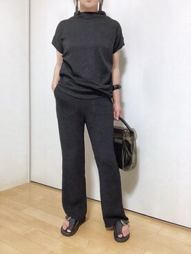 「OZOC（オゾック）のアイテム（アクセサリー）」を使った、めるもさん（レディース・158cm）の春コーディネート