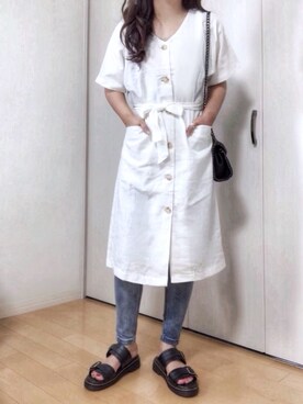 めるもさん（レディース・157cm）の夏コーディネート