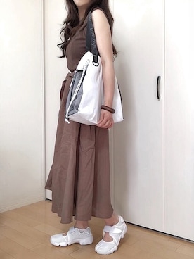 めるもさん（レディース・157cm）の夏コーディネート