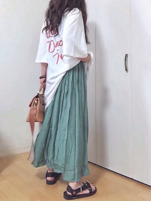 めるも Grlのシャツワンピースを使ったコーディネート Wear