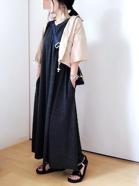 めるもさん（レディース・158cm）の夏コーディネート