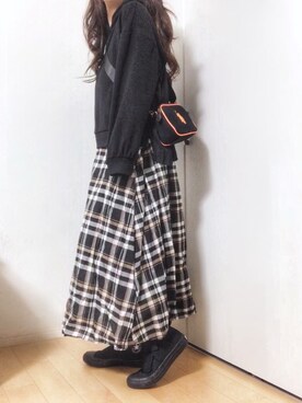 めるもさん(レディース・158cm)の秋コーディネート