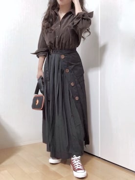 めるもさん(レディース・158cm)の秋コーディネート