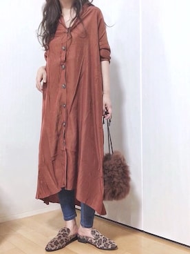 めるもさん(レディース・158cm)の秋コーディネート