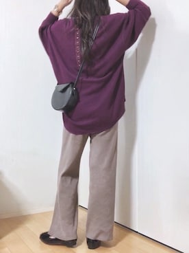 めるもさん（レディース・158cm）の秋コーディネート