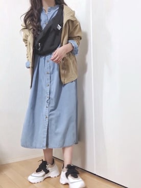 めるもさん（レディース・158cm）の秋コーディネート