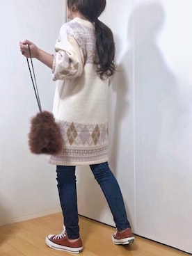 めるもさん(レディース・158cm)の冬コーディネート