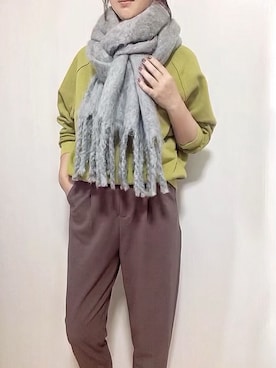 めるもさん（レディース・158cm）の冬コーディネート