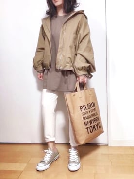 めるもさん(レディース・158cm)の冬コーディネート