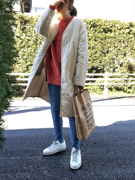 めるもさん(レディース・158cm)の冬コーディネート
