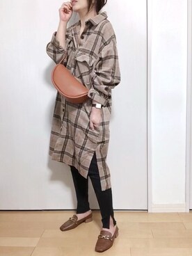 めるもさん（レディース・158cm）の春コーディネート