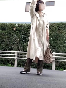 めるもさん（レディース・158cm）の春コーディネート