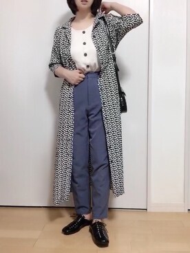 めるもさん（レディース・158cm）の春コーディネート