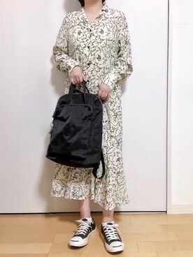 「CONVERSE（コンバース）のCONVERSE コンバース ジャック パーセル / JACK PURCEL（スニーカー）」を使った、めるもさん（レディース・158cm）の春コーディネート