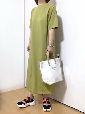 めるもさん（レディース・158cm）の春コーディネート