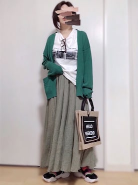 めるもさん（レディース・158cm）の春コーディネート