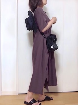 「COCOSHNIK（ココシュニック）のアイテム（ブレスレット）」を使った、めるもさん（レディース・158cm）の夏コーディネート