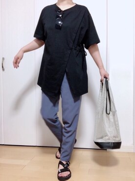 めるもさん（レディース・158cm）の夏コーディネート