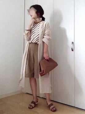 めるもさん（レディース・158cm）の夏コーディネート