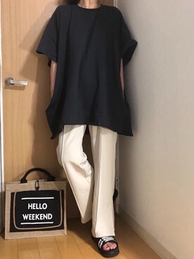 めるもさん（レディース・158cm）の夏コーディネート